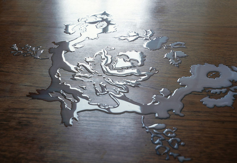 Replica I, (negative), c-print on aluminium, dimensions: size: 90 x 130 cm